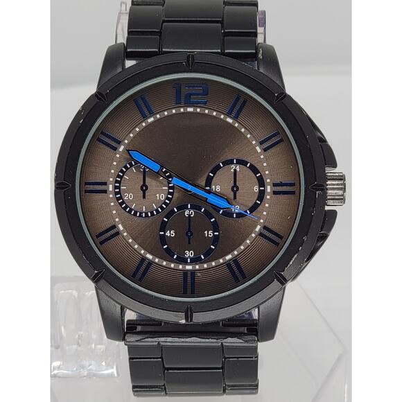 Heavy FMD FMDAL855 Black Tone Quartz Analog Men's Watch